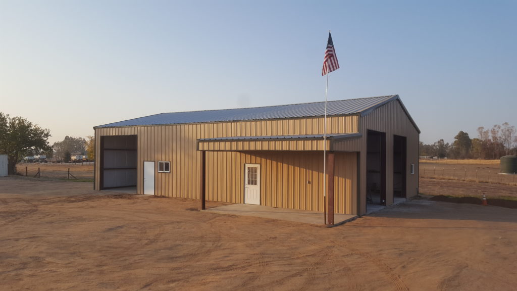 Durable metal building construction assembly in North Dakota.