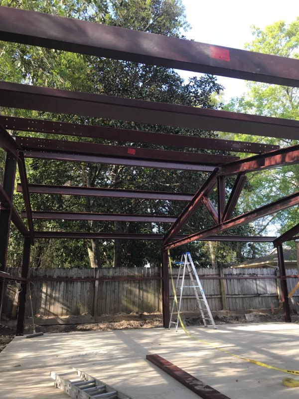 Early Stages Metal Building Project | Prefab Metal Building Construction