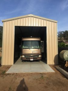 Garage Build with RV Storage