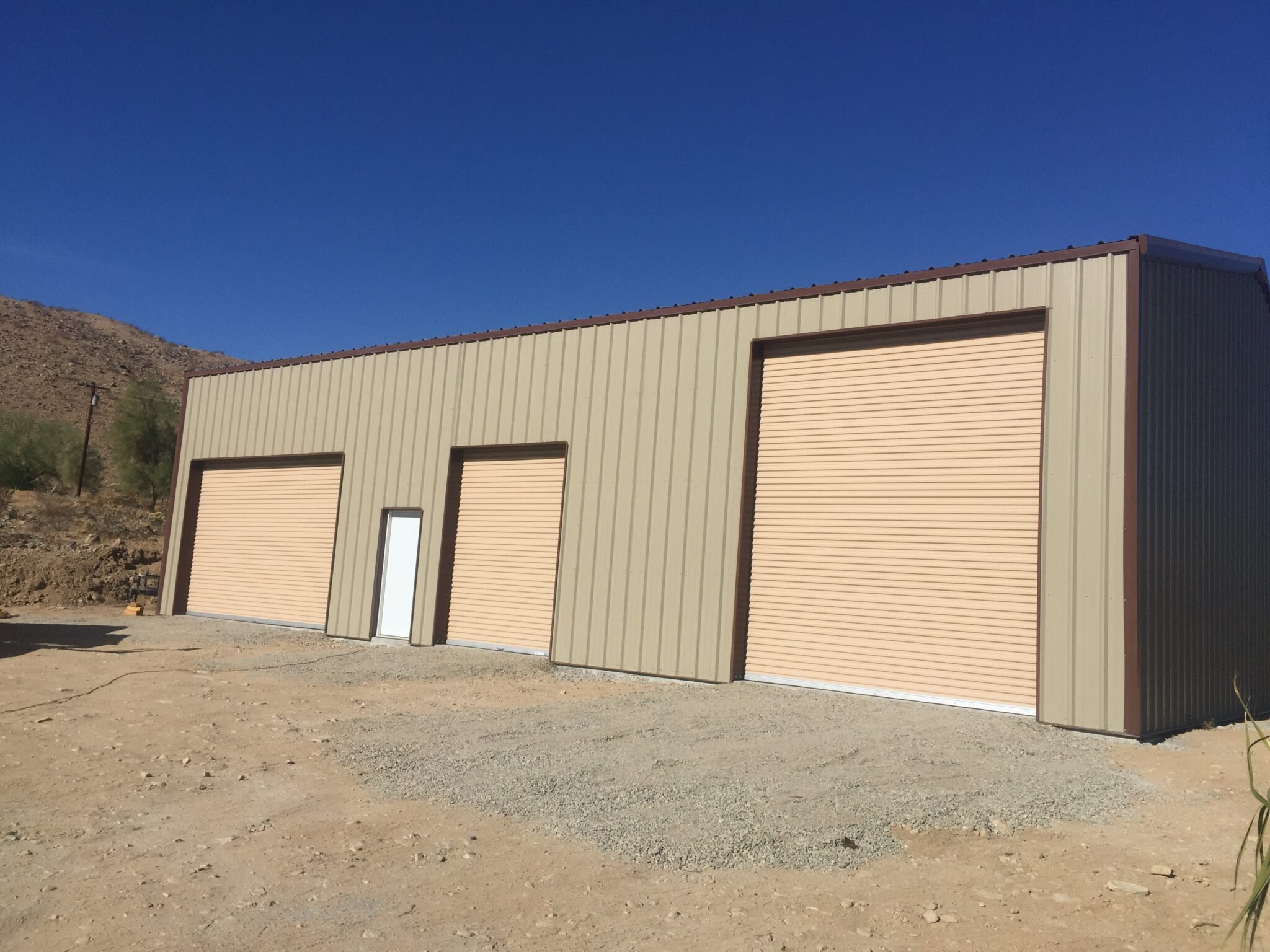 40x60x16 RV and Boat Garage in California