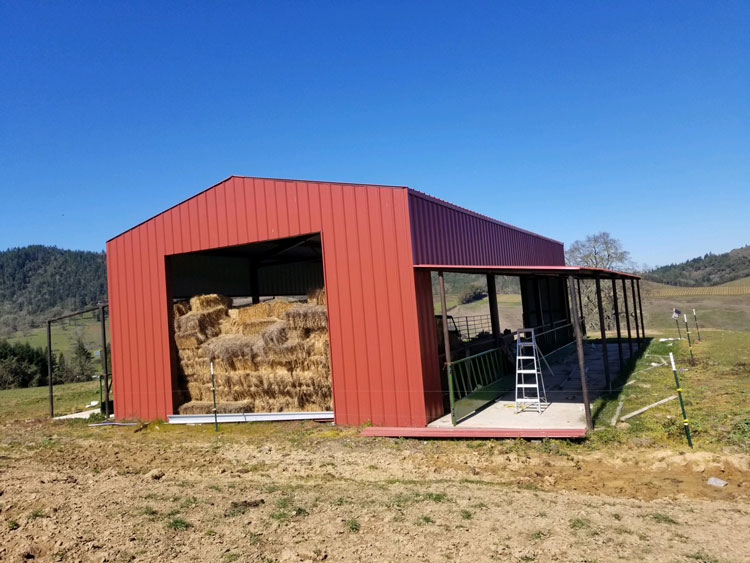 30x60x16 Steel Building Hay Barn