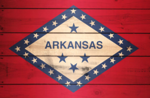 State flag of Arkansas were we provide steel buildings