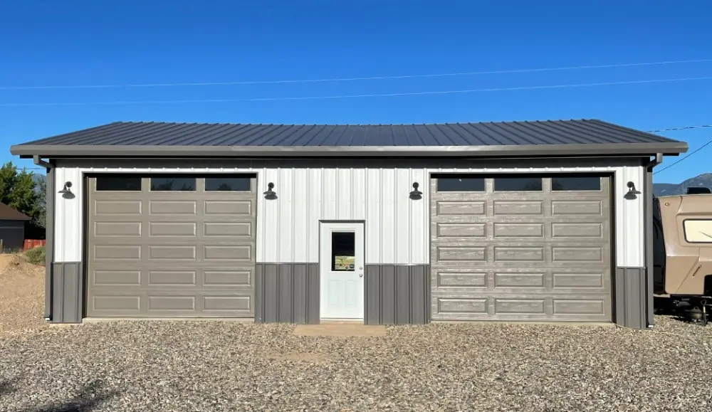 30x40 Custom Metal Garage Building Kit - Image 2