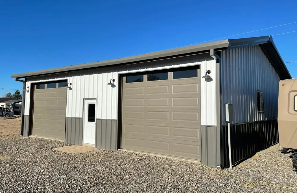 30x40 Custom Metal Garage Building Kit - Image 3