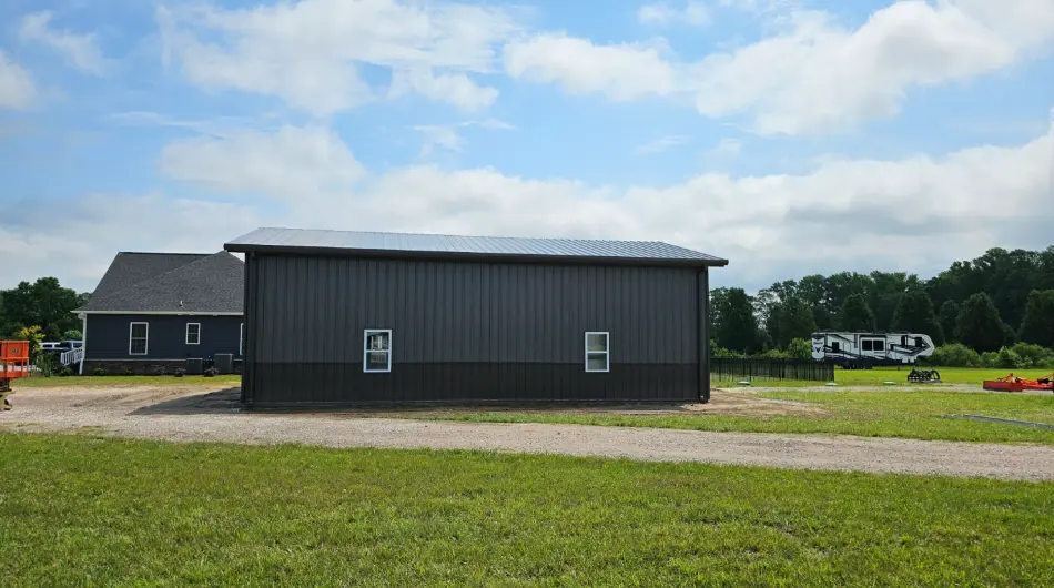 36x50x16 Custom Steel Garage Building Kit - Image 3