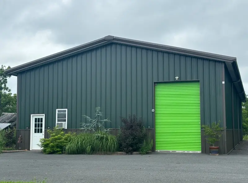 40x100x16 Steel Garage Building Kit - Image 3