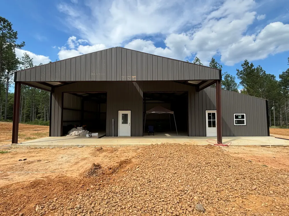 40x40x14 Custom Steel Building Kit - Image 3
