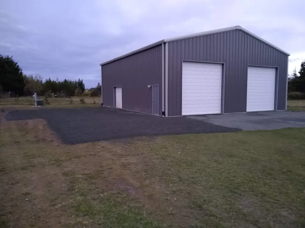 40x50x16 Metal Garage Building Kit - Image 4