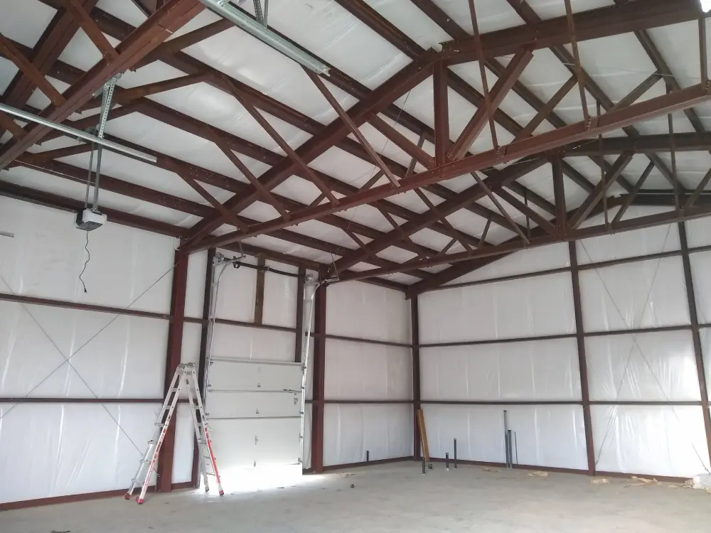 40x50x16 Metal Garage Building Kit - Image 2