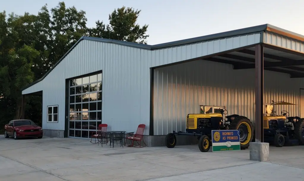 50x100x16 Steel Garage Building Kit