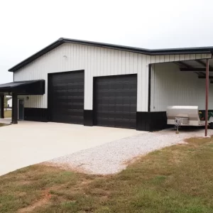 50x75x12 Metal Garage Building Kit